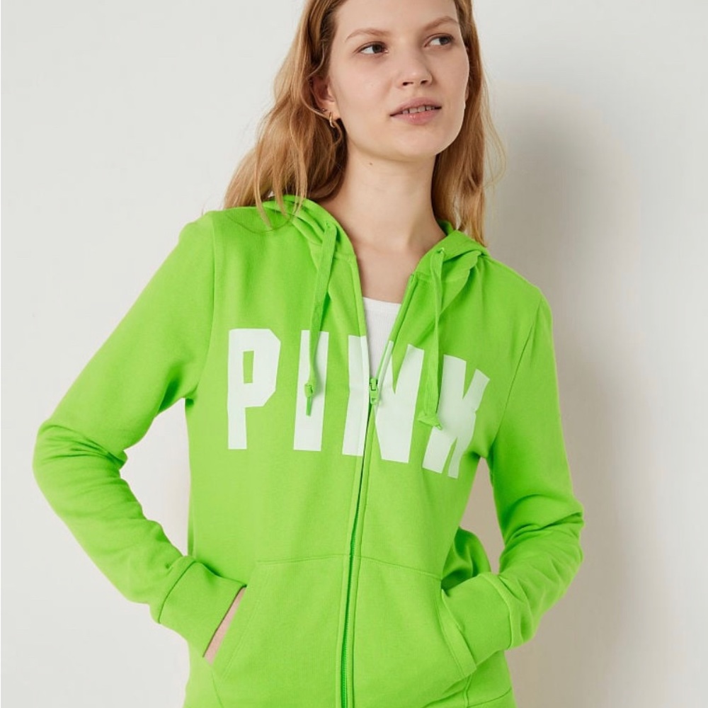 Pink Victoria’s Secret hoodie sweater